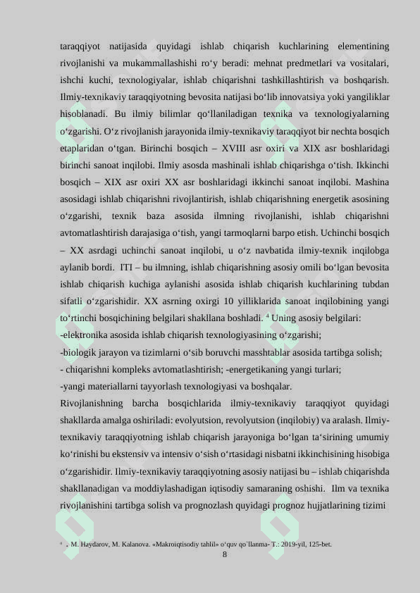 Global axborot texnologik taraqqiyot 8