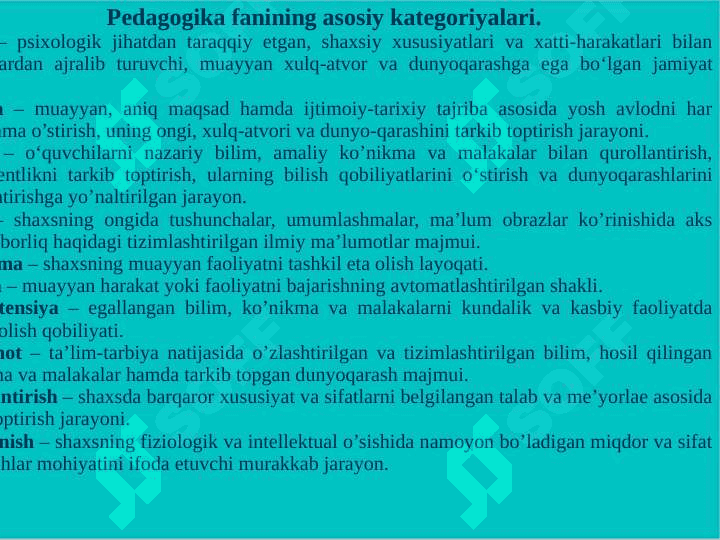 UMUMIY PEDAGOGIKA VA PSIXOLOGIYA 7