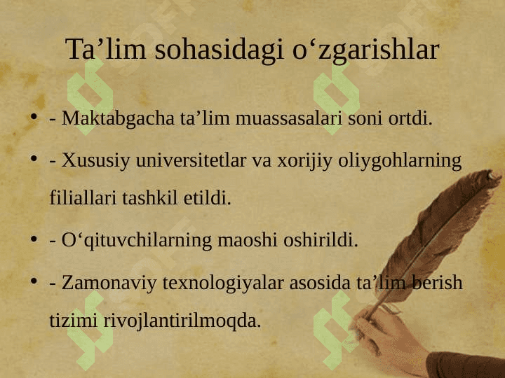 Oʻzbekiston Respublikasida Ijtimoiy Oʻzgarishlar 3