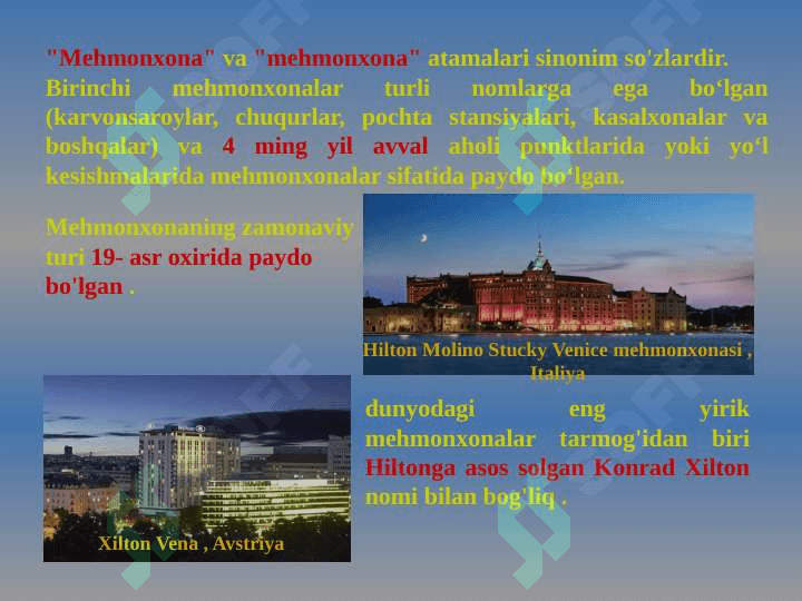 Joylashtirish vositalarining tasnifi 7