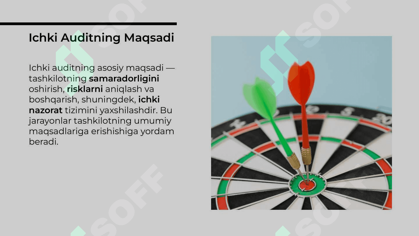 Ichki audit uning mohiyati va o'tkazish tartibi 4