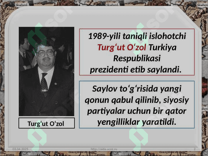 1991-2017-yillarda-turkiya-respublikasi-11-sinf 2