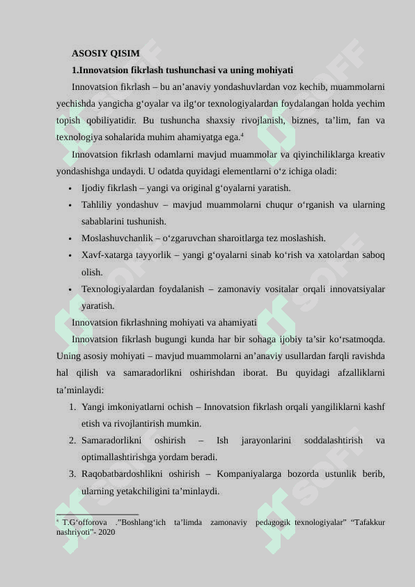 O‘quv jarayonida innovatsion fikrlash 5