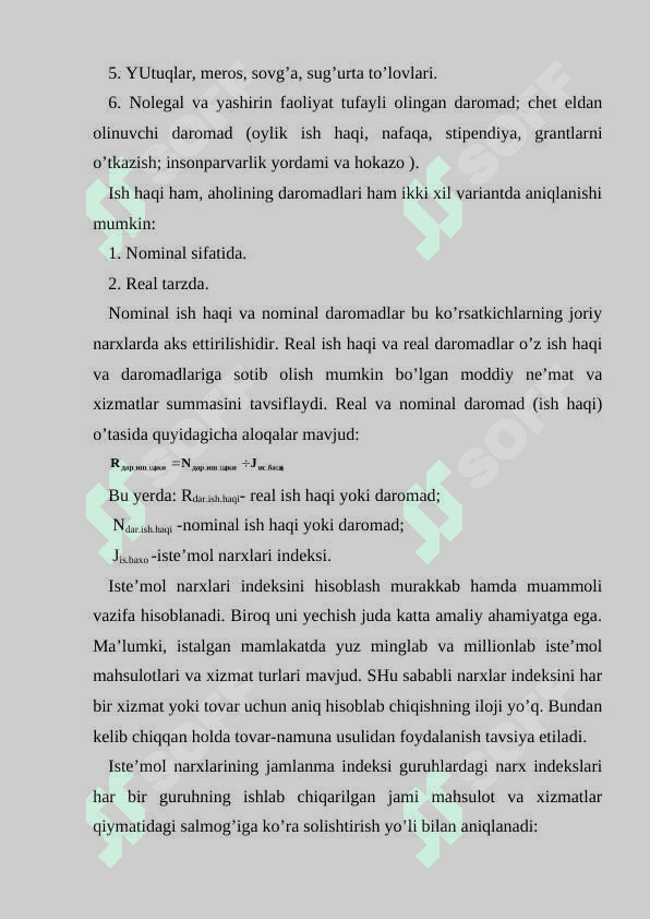 Aholi turmush darajasi statistikasi 4