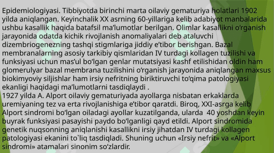 Alport sindromi 3