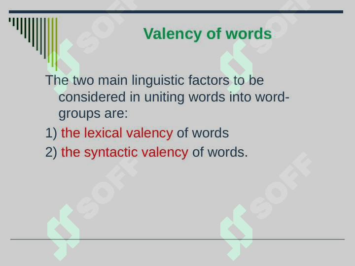 Free Word groups and Phraseological Units 3