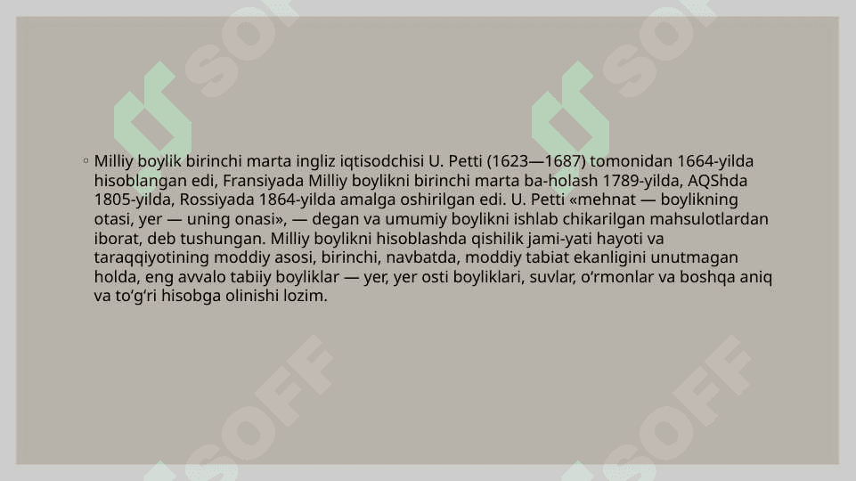 Milliy Boylik va milliy farovonlik mohiyati 4
