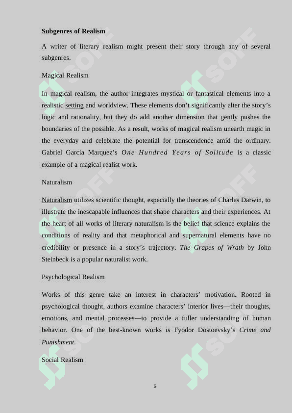 Realism in the XX century's  American literature (2) 6