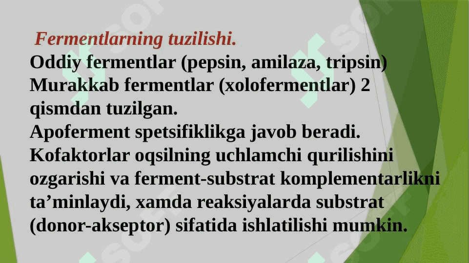 Fermentli reaksiyalarning boshlang‘ich tezligi va uni aniqlash usullari 3