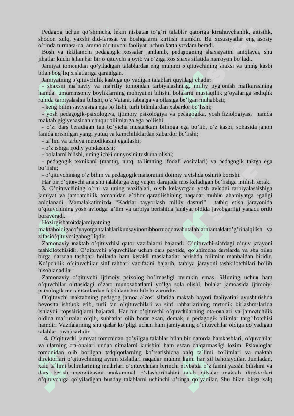 O’QITUVCHI PSIXOLOGIYASI 3