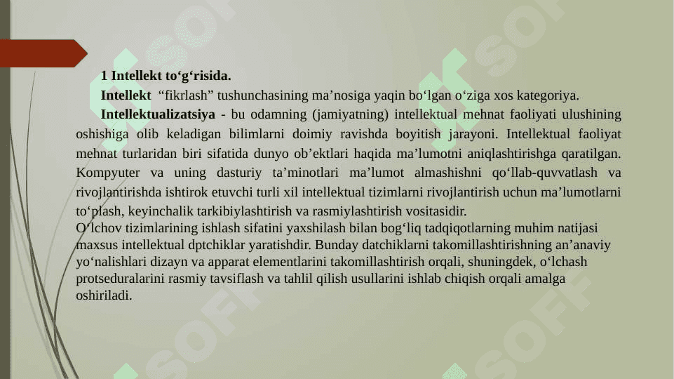 Intellektuallashtirishdagi muammolar va ularning yechimlari 2