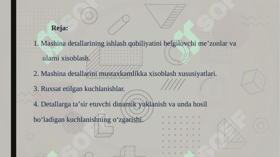 MASHINA DETALLARI 2