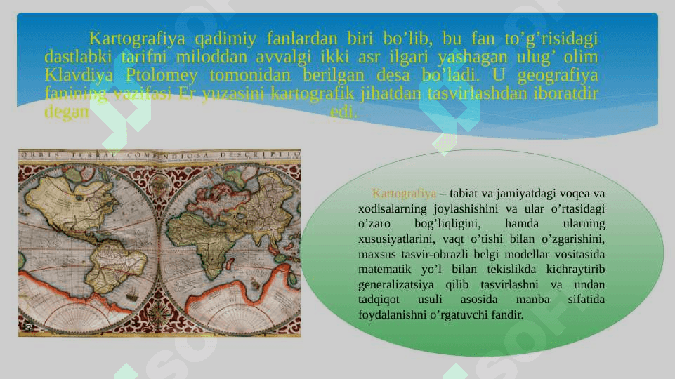 O’zbekistonda kartografiya  fanining rivojlanishi 2
