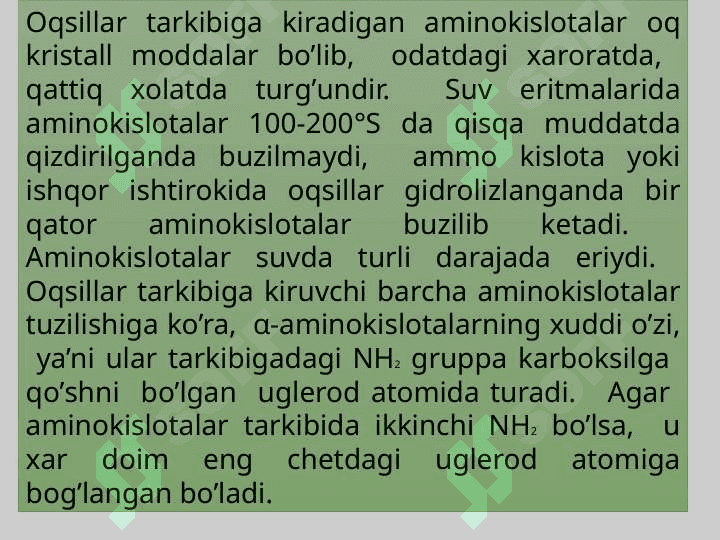 Oqsillar 4