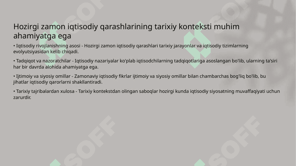 Hozirgi zamon iqtisodiy qarashlar evolyuciuasi 3