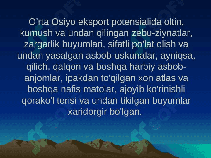 O’rta Osiyo mutaffakirlari iqtisodiy g’oyalari 3