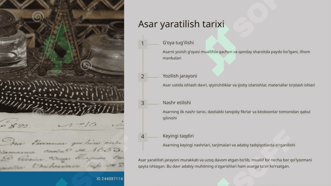 Asar bilan tanishish 4