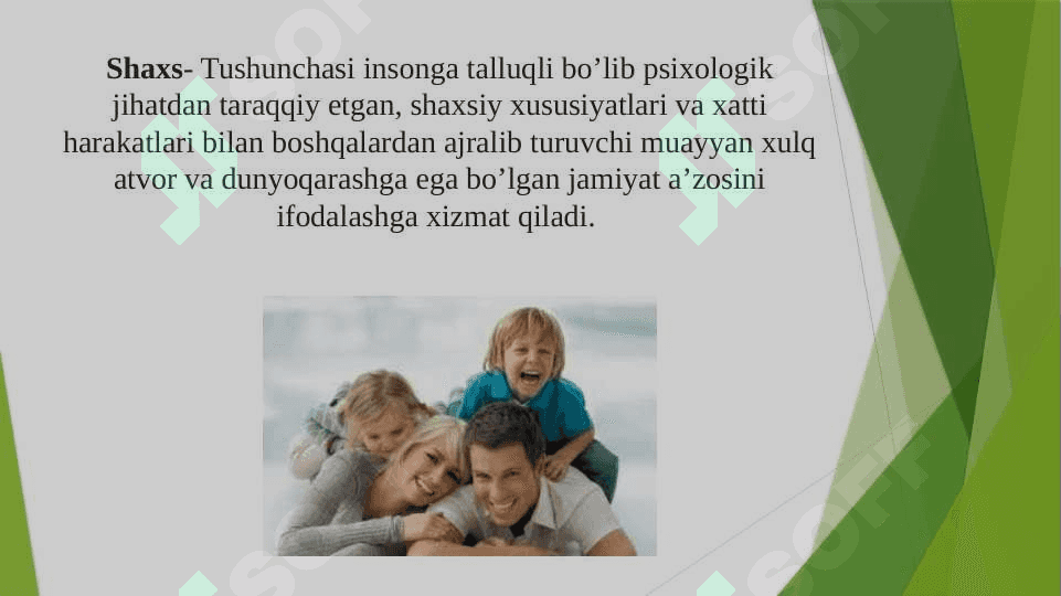Shaxsning rivojlanishi, tarbiyasi va ijtimoiylashuvi 3