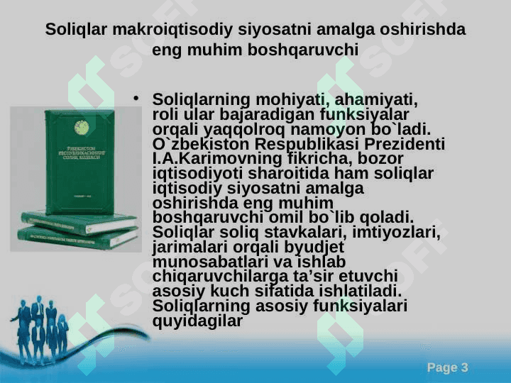 Soliqlarning makroiqtisodiy mohiyati va roli 3