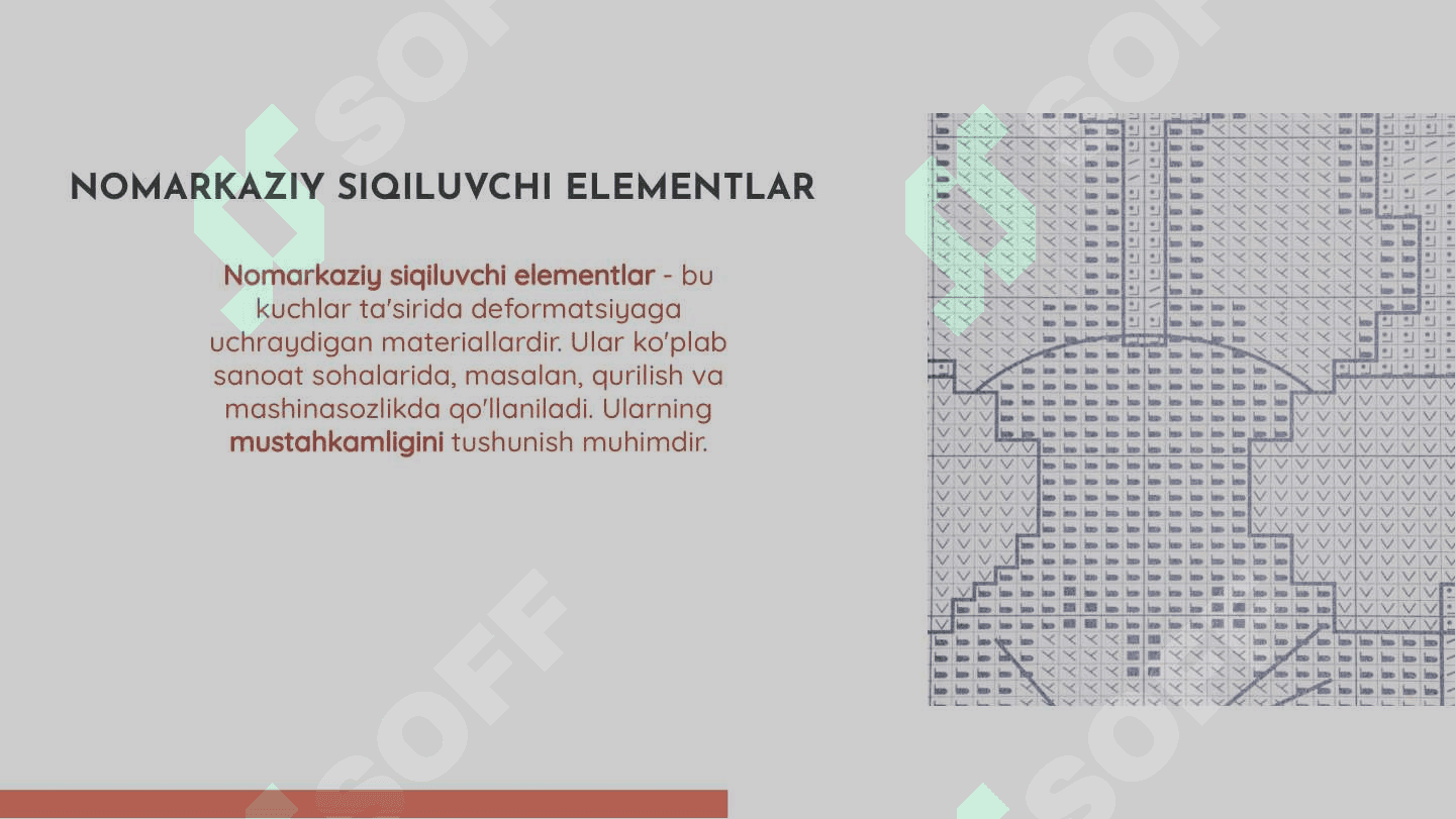 Nomarkaziy siqiluvchi elementlarni mustahkamligini hisoblash 3