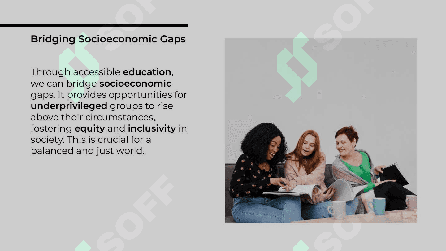 The role education in modern society 4
