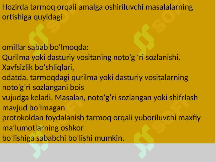 Kompyuter tarmoqlari.Tarmoq xavfsizligi 3
