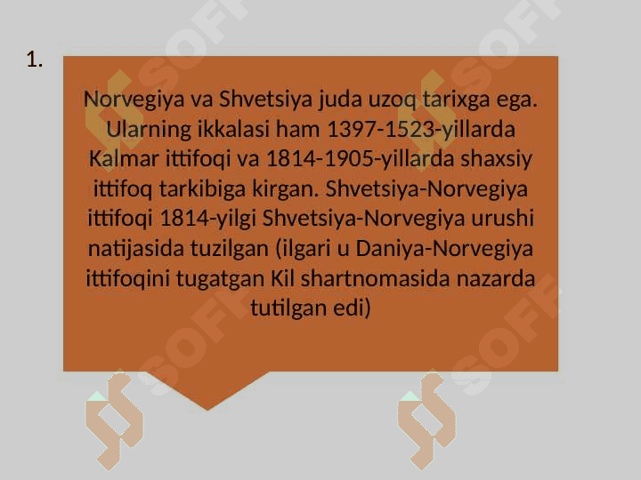 NORVEGIYA VA SHVETSIYADA  MEDIATA'LIMNING ÒZIGA XOSLIGI. 3
