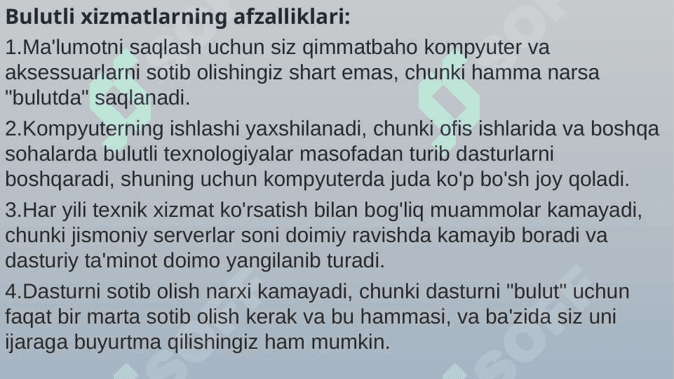 Bulutli texnologiyalar 4