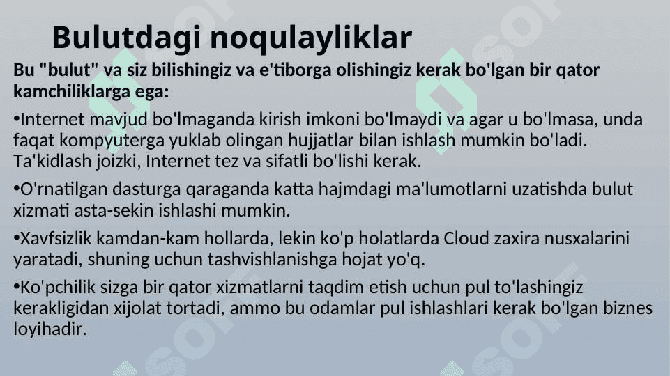 Bulutli texnologiyalar 7