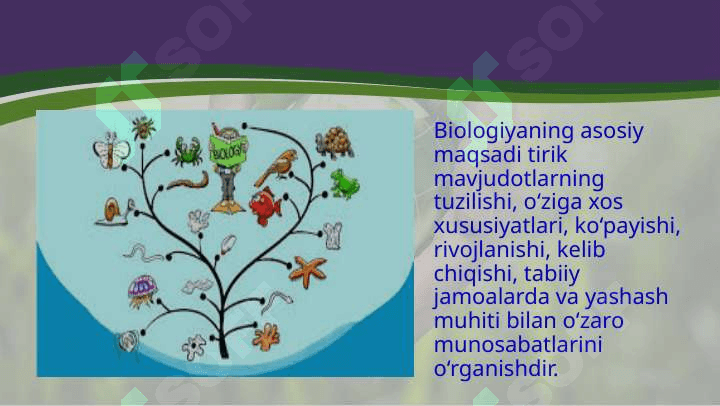 Biologiya hayot haqidagi fan 3