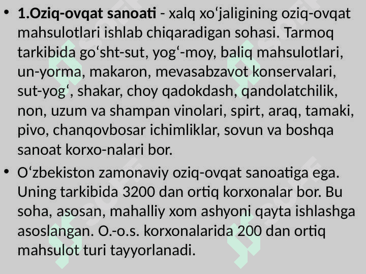 Oziq-ovqat mahsulotilari ishlab chiqarishdagi biotexnologik usullar 3