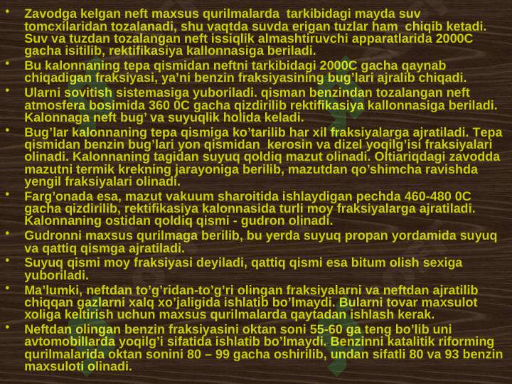 Neft va Gaz sanoati 8
