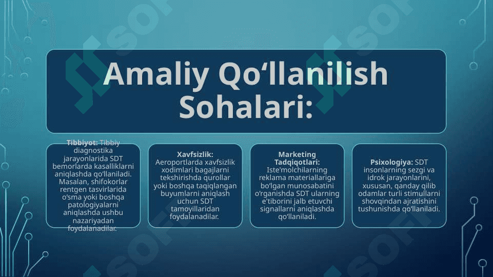 SIGNALLARNI DETEKTORLASH 7