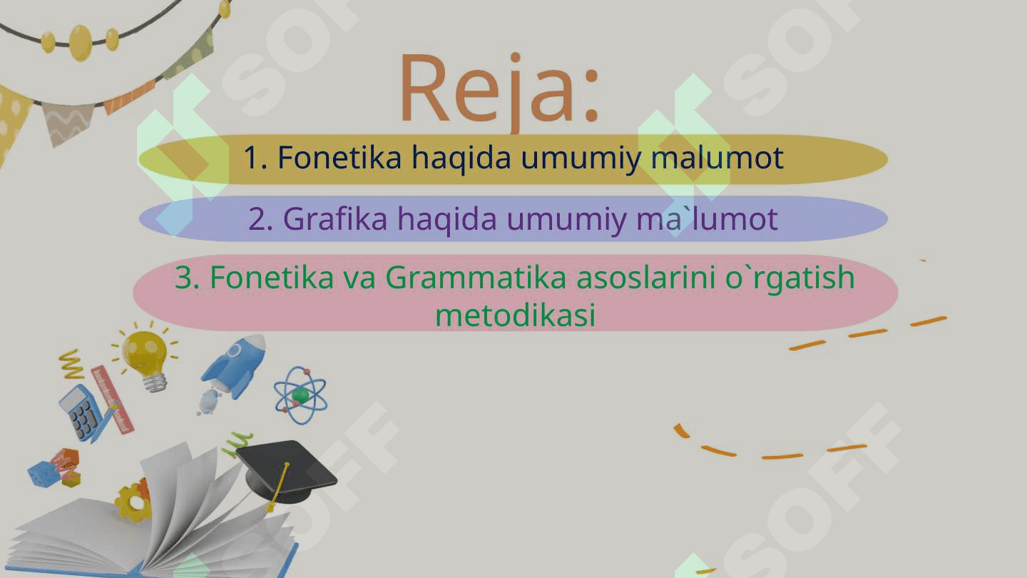 Fonetika va Grafika asoslarini o’rgatish metodikasi 2