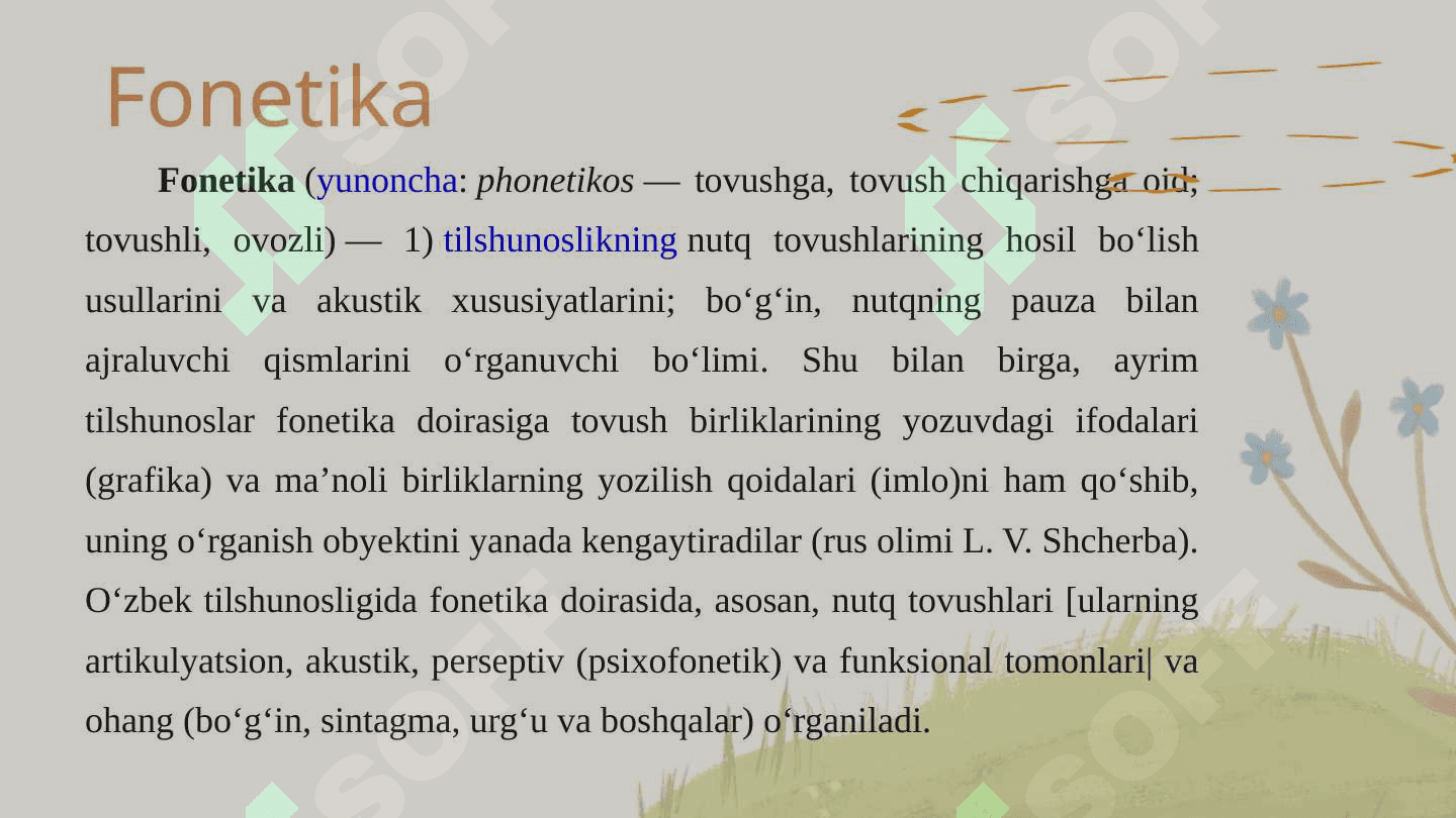 Fonetika va Grafika asoslarini o’rgatish metodikasi 3