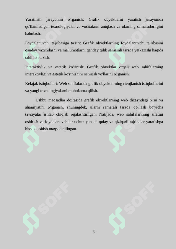 Web sahifalarning grafik obeyktlari 3