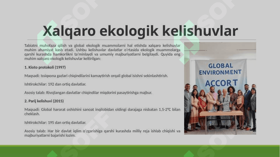 Tabiatni muhofaza qilishda xalqaro xamkorlik 6