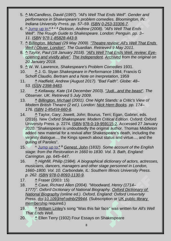 Lyrics and comedies of William Shakespeare 8