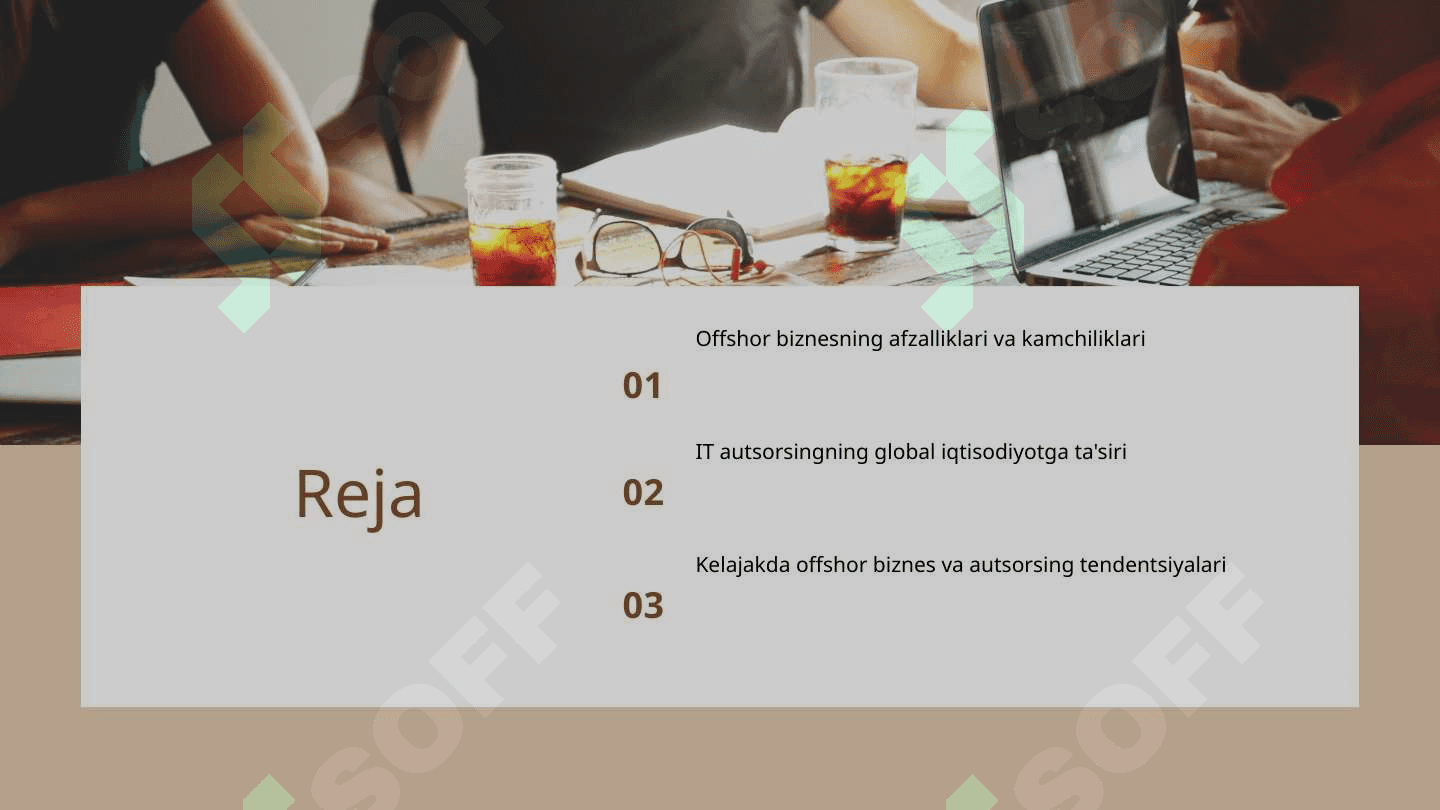 Offshor biznes va IT autsorsing iqtisodiyoti 2