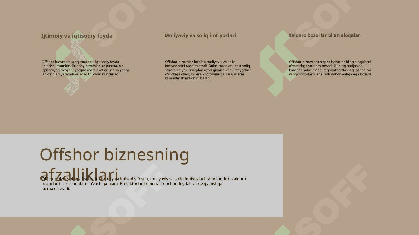 Offshor biznes va IT autsorsing iqtisodiyoti 3