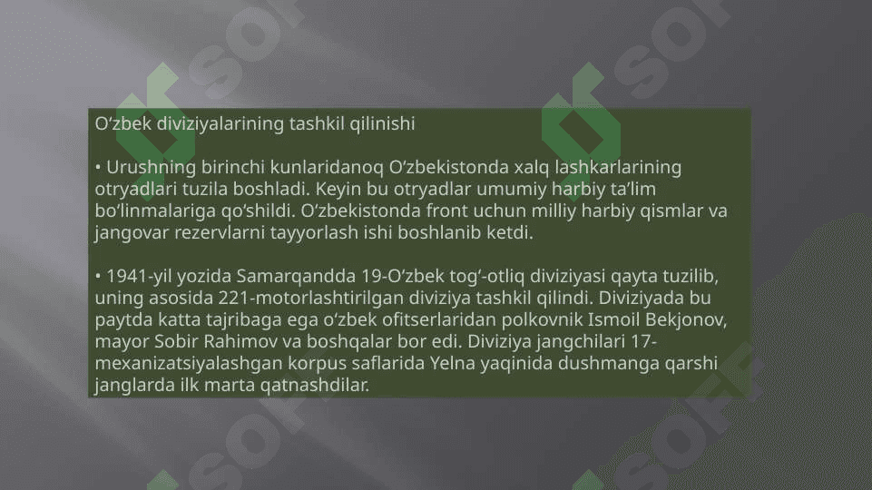 O’zbekistonlik jangchilarning frontda axvoli 2