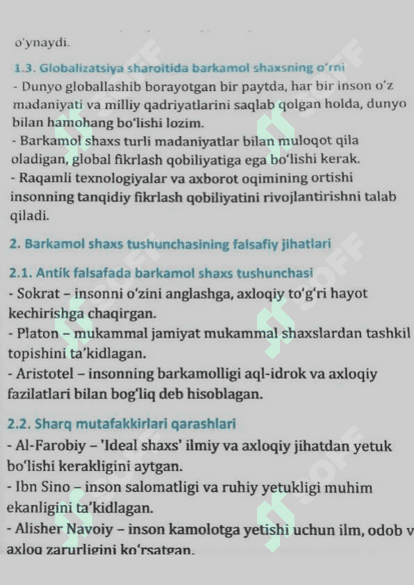 Mustaqil talim Tarbiya faniga 5