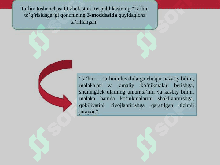 TA‘LIM JARAYONINING MOHIYATI, QONUNIYATLARI VA PRINSIPLARI 2