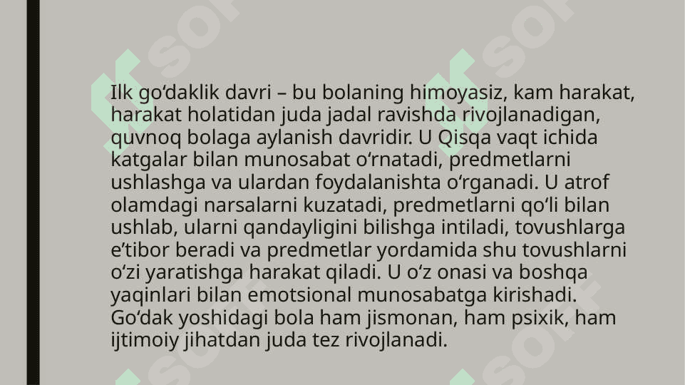 Ilk bolalik davri 3