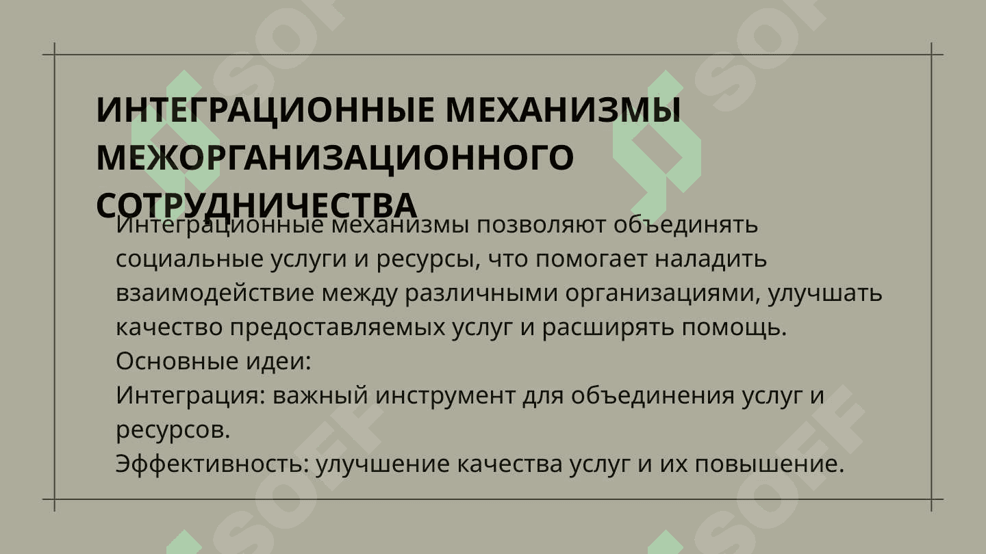 Тема: Межорганизационное 4