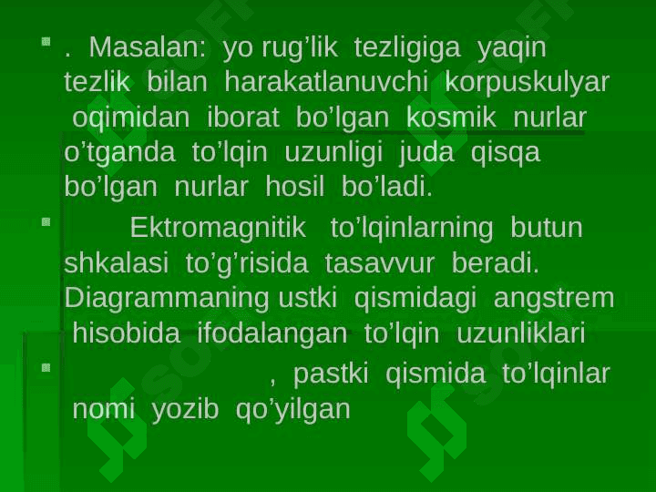 Infraqizil nurlar va uning texnikadagi o’rni 6