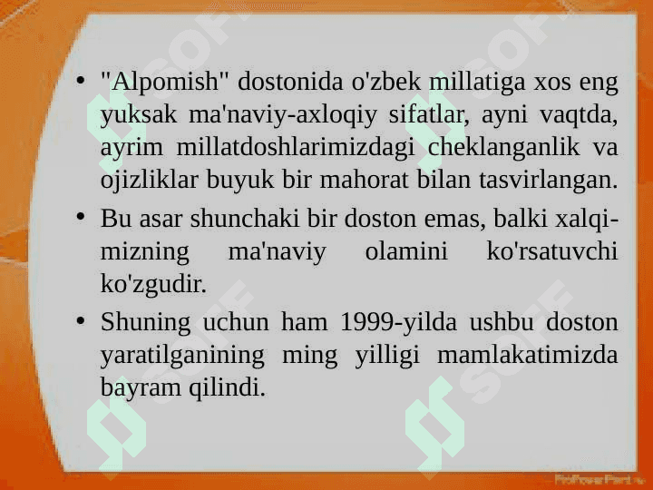 Alpomish” dostoni 8