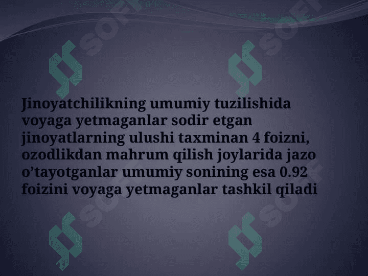Voyaga yetmaganlar javobgarligining o’ziga xos xususiyatlari 3