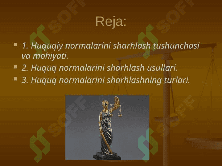 Huquqni sharhlash 2