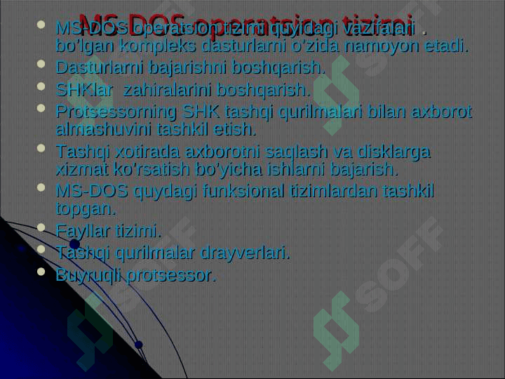 Operatsion tizimlari 3